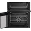 Hotpoint HDE6IDC2X 60cm Electric Double Cooker with Induction Hob – 75L Multiflow Oven, Catalytic Cleaning, A Rated, Stainless Steel