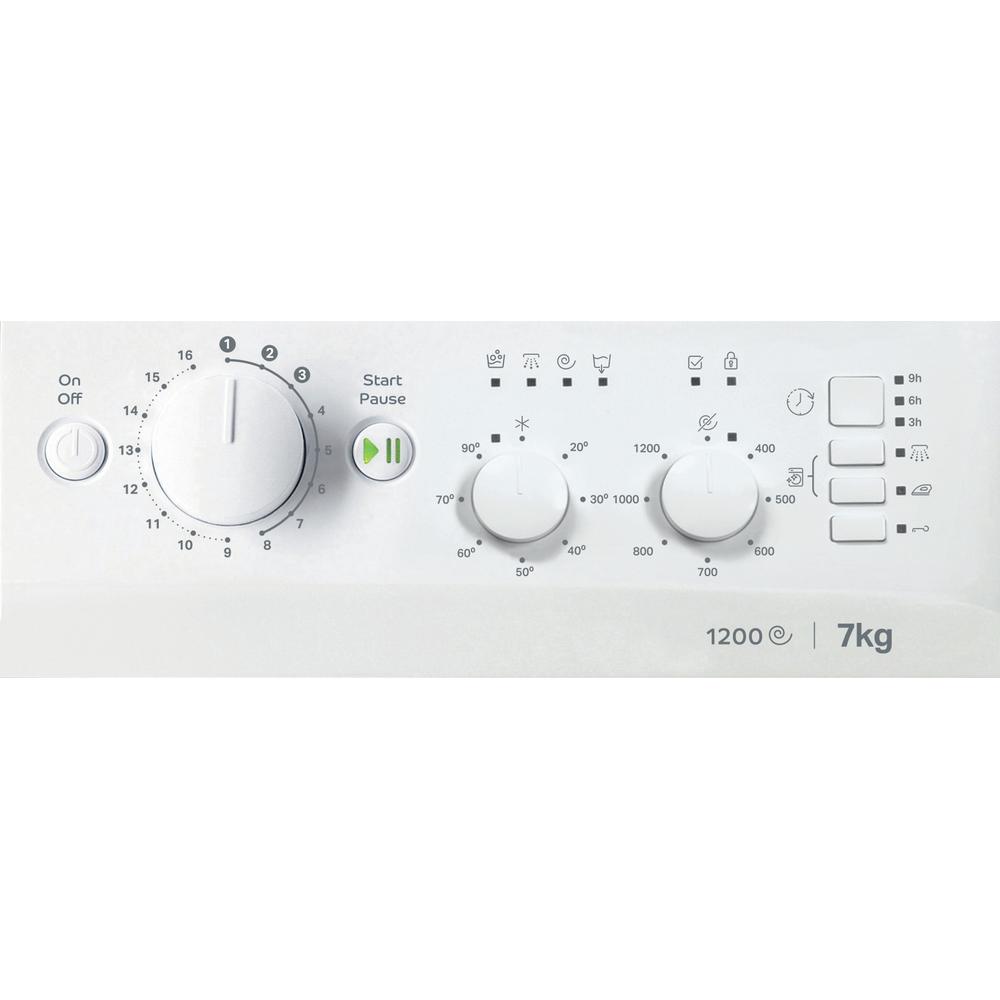 Indesit 7kg White Washing Machine – Freestanding (MTWC71252WUK)