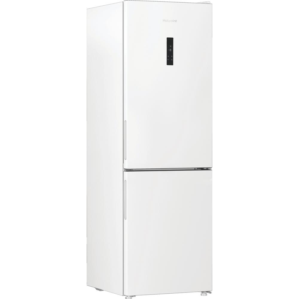 Hotpoint 316L 60/40 Freestanding Dual No Frost Fridge Freezer with Even Flow Cooling – White, 60cm (HPK26363W4UK)