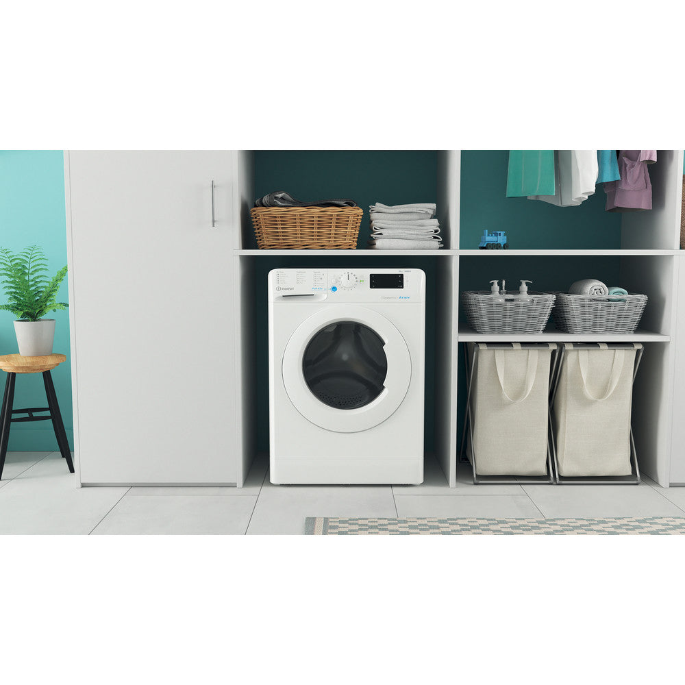 Indesit BWE101486XWUKN 10kg Washing Machine with 1400 rpm - White - A Rated
