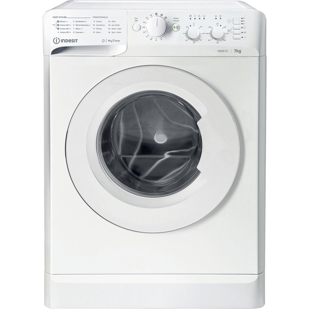Indesit 7kg White Washing Machine – Freestanding (MTWC71252WUK)