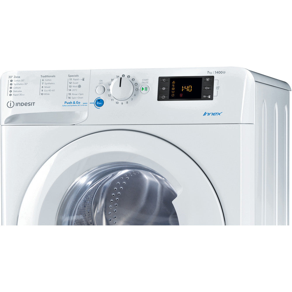 Indesit BWE71452WUKN 7kg 1400rpm Washing Machine - White