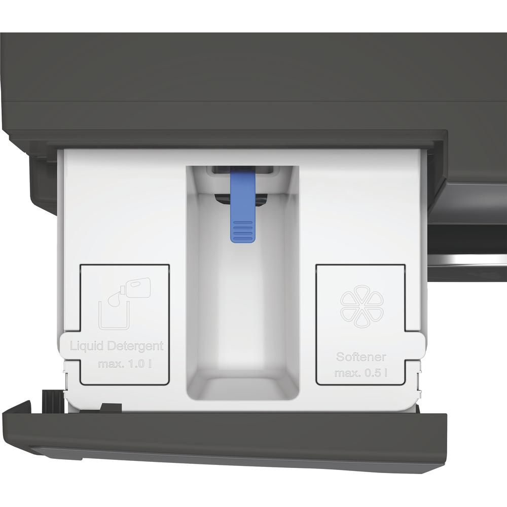 Hotpoint Fabric Care Pro 10kg 1400 Spin Washing Machine, AutoDose, WiFi Connected, Manhattan Grey, A-50% Rated – HP105GACARE