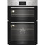 Indesit DII10DIX Built‑In Electric Double Oven – 69 L + 36 L, Twin Grill & Fan Cooking, Stainless Steel
