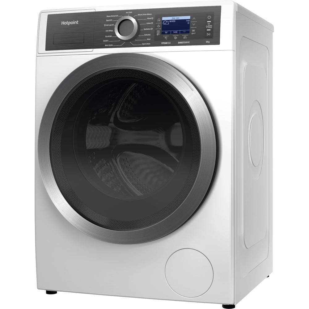 Hotpoint GentlePower 8kg White Washing Machine – A-30% Energy Efficient (H789GPOWERUK)