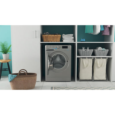 INDESIT BWE 91496X S UK N 9 kg 1400 Spin Washing Machine - Silver