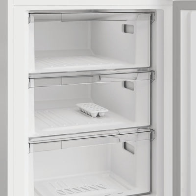 Indesit INKS1361W4UK 343 L Low Frost 60/40 Fridge Freezer – White | 59.5 cm Freestanding Appliance (E‑Rated)