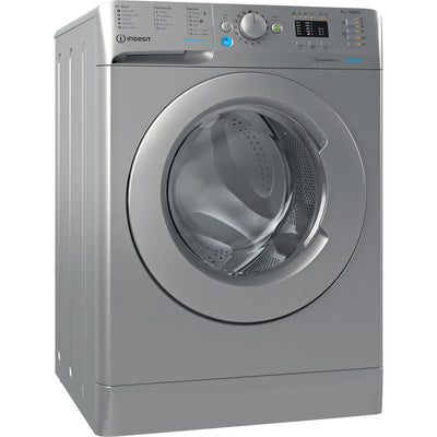 Indesit BWA81485XSUKN 8kg Washing Machine with 1400 rpm - Silver - B Rated