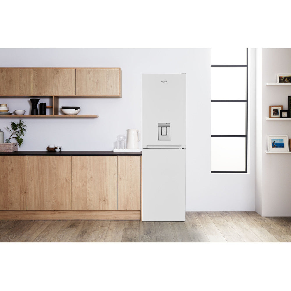 Hotpoint HBNF 55181 W AQUA UK 1 Fridge Freezer - White
