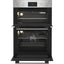 Indesit DII10DIX Built‑In Electric Double Oven – 69 L + 36 L, Twin Grill & Fan Cooking, Stainless Steel