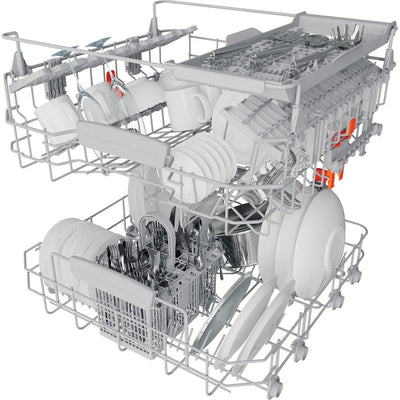 Hotpoint HFC3C26WCUK Full-Size Freestanding Dishwasher – 14-Place, 9.5 L Water Use, 7 Programmes, White