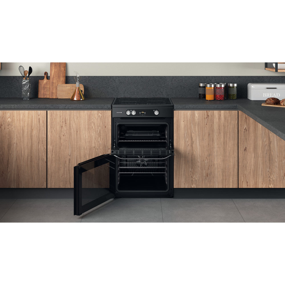 HOTPOINT  60 cm Electric Induction Cooker - HDM67I9H2CB/UK- Black