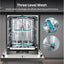 Hisense Full-Size WiFi-Enabled Freestanding Dishwasher – HS673C60XUK, 16 Place Settings, Stainless Steel