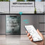 Hisense Full-Size WiFi-Enabled Freestanding Dishwasher – HS673C60XUK, 16 Place Settings, Stainless Steel