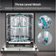 Hisense Full-Size WiFi-Enabled Freestanding Dishwasher – HS673C60XUK, 16 Place Settings, Stainless Steel