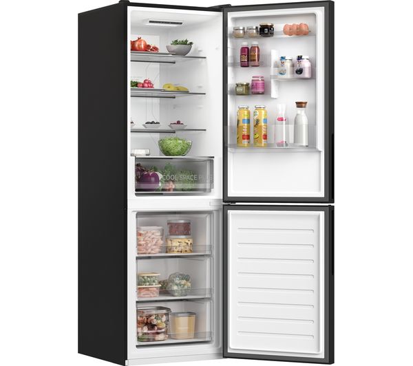Hoover 60/40 Smart Fridge Freezer – Black Total No Frost – HOCE4T618EBK