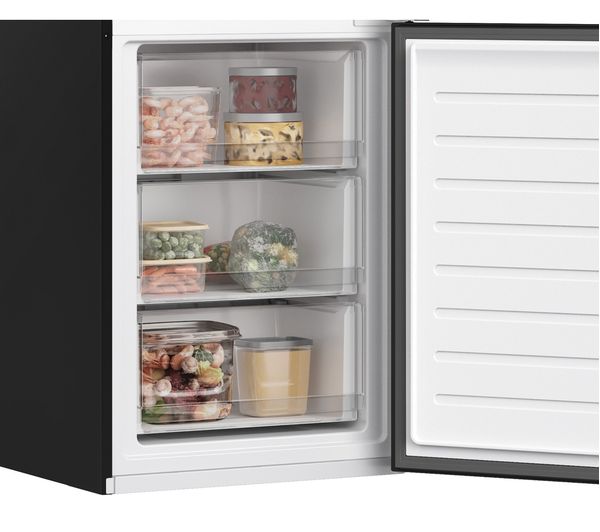 Hoover 60/40 Smart Fridge Freezer – Black Total No Frost – HOCE4T618EBK