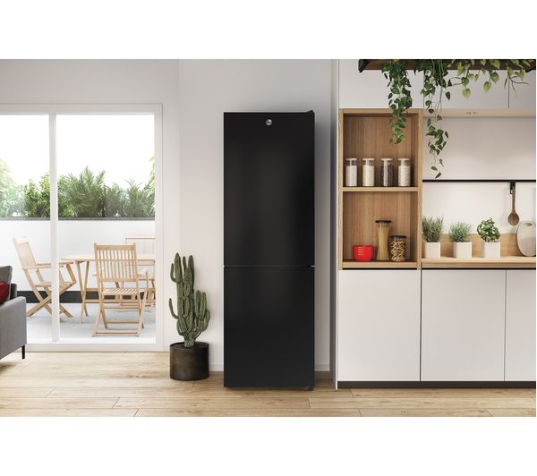 Hoover 60/40 Smart Fridge Freezer – Black Total No Frost – HOCE4T618EBK
