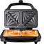 Hamilton Beach Deep Fill Sandwich Toaster – Black & Stainless Steel – Model HB1026