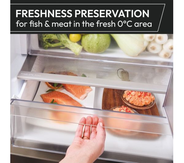 Hoover HONCQ2T618EWKR No Frost Fridge Freezer, 60/40 – White