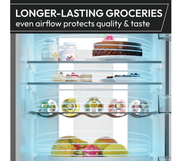 Hoover HONCQ2T618EWKR No Frost Fridge Freezer, 60/40 – White