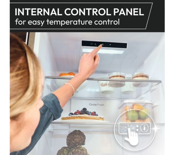 Hoover HONCQ2T618EWKR No Frost Fridge Freezer, 60/40 – White