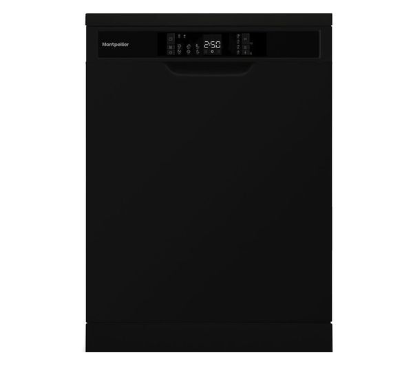 MONTPELLIER MDWD1464K Full-Size Dishwasher – Sleek & Efficient Cleaning