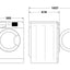 Indesit 8kg Black Washing Machine – Freestanding (MTWC81495BKUK)