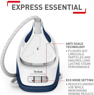 Tefal SV6116G0 Steam Generator Iron - White & Blue
