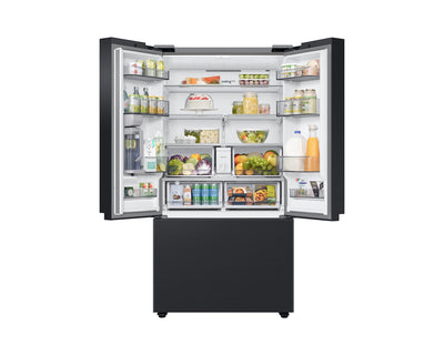 Samsung Bespoke AI 4-Door French Door Refrigerator with SpaceMax™, 674L – Black (RF24BB620EB1EU)