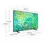 Samsung Series 8 CU8000 75" 4K Ultra HD Smart TV - UE75CU8000