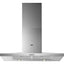 AEG DKB3950M 90CM PYRAMID WALL CHIMNEY HOOD - MECHANICAL PUSH BUTTONS - HALOGEN LAMPS - 3 SPEEDS