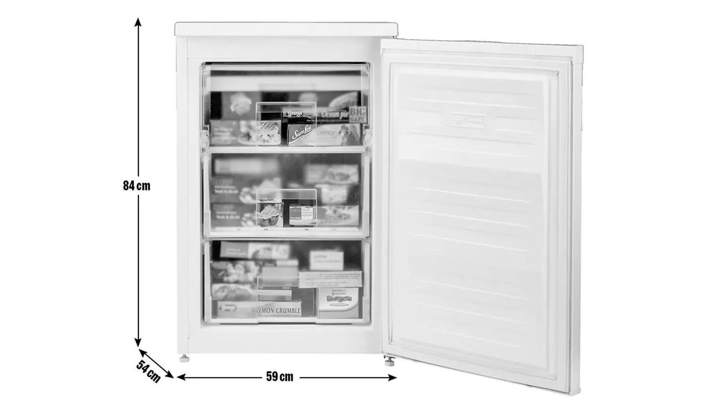 BEKO UF584APW UNDER COUNTER FREEZER - WHITE