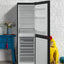 Montpellier MLF1770K 50/50 Low Frost Fridge Freezer in Black