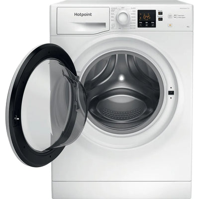 HOTPOINT 8KG 1600 SPIN WASHING MACHINE -NSWM864CWUKN